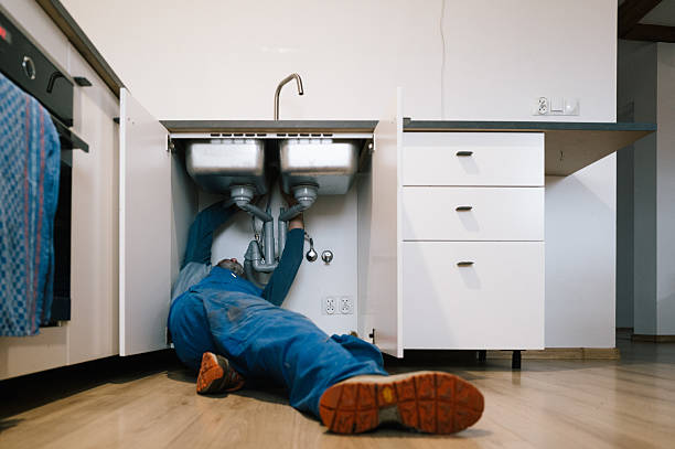 Professional Drain Cleaning technician working in Stony Point, NC
